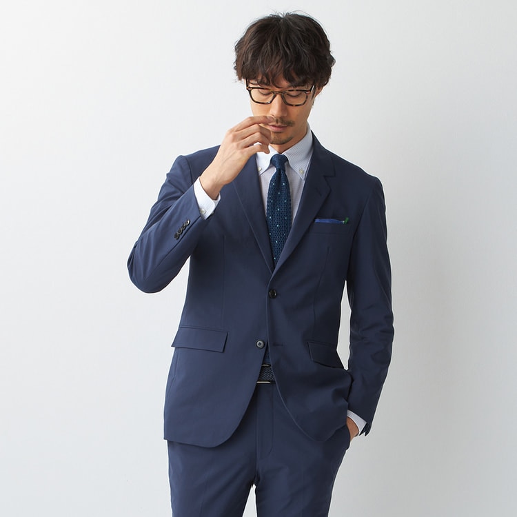 THE 3rd SUITS（2WAYストレッチ）ジャケット 紺無地 10month