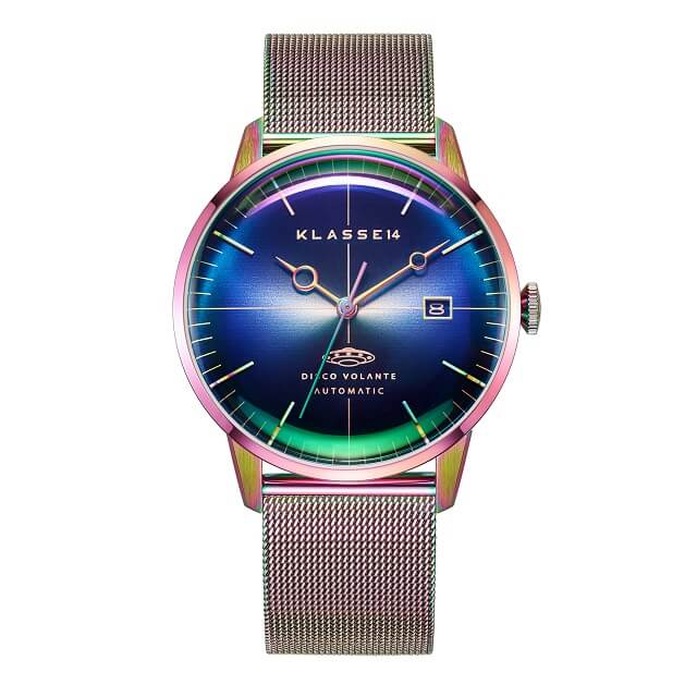 DISCO VOLANTE STARDUST Rainbow with Mesh Strap 40mm Automatic