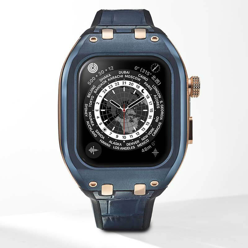 CLASSIC Apple Watch ケース 9-8-7対応 - IPcoating WBB0290-011 45mm