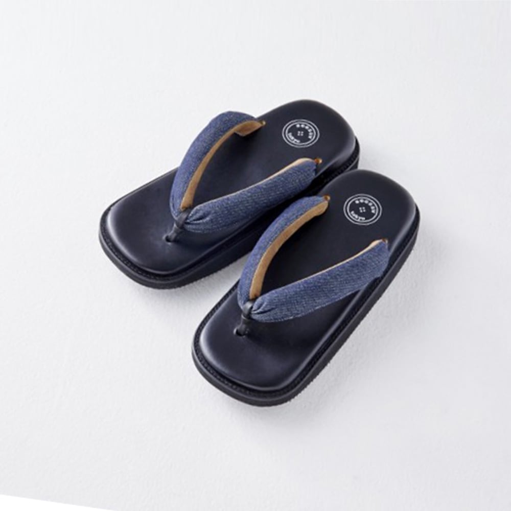 サン駄（江戸前sandal）　indigo　[SW-10222]