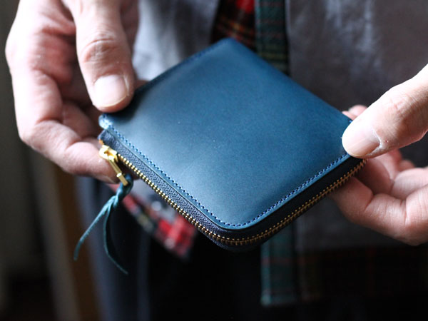 L-Zip wallet “Cram sleeve”(両側スリーブタイプ)
