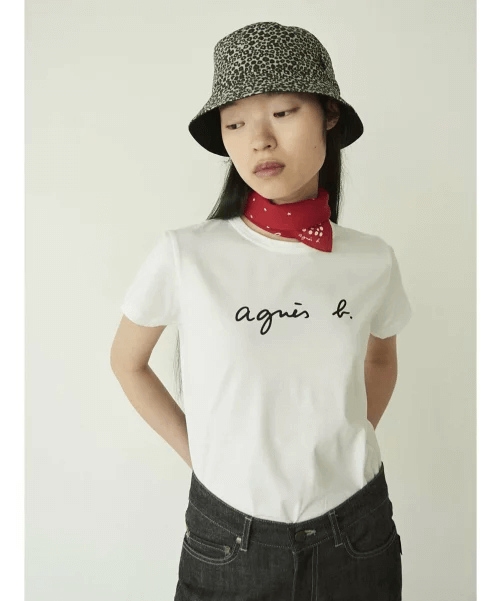 【agnes b. FEMME】S137 TS ロゴTシャツ / 8,800円（税込）